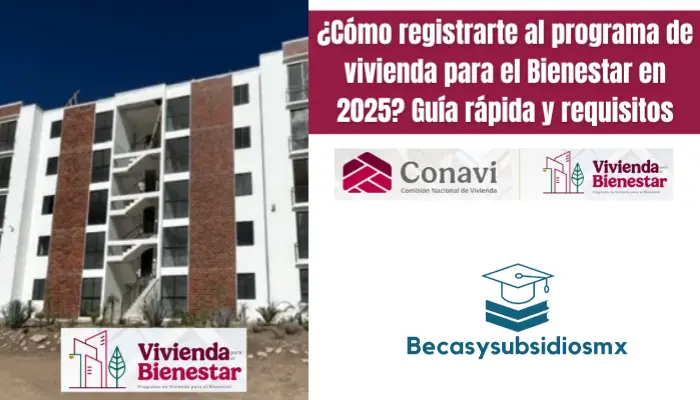 ¿Cómo registrarte al programa de vivienda para el Bienestar en 2025? Guía rápida y requisitos