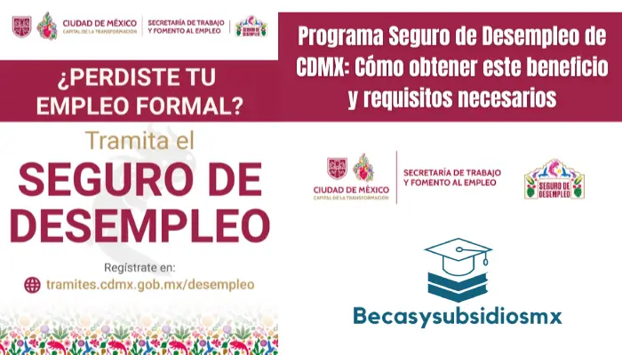 Programa Seguro de Desempleo de CDMX: Cómo obtener este beneficio y requisitos necesarios