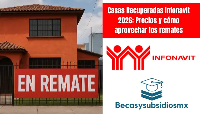 Casas Recuperadas Infonavit 2026: Precios y cómo aprovechar los remates