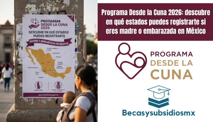 Programa Desde la Cuna 2026: descubre en qué estados puedes registrarte si eres madre o embarazada en México